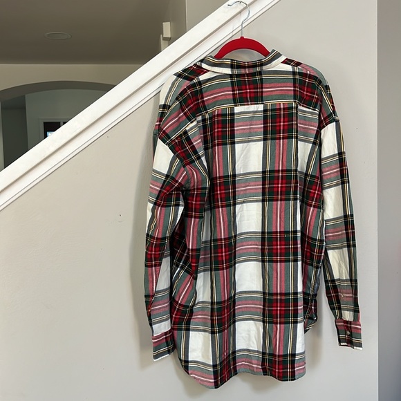 LAUREN RALPH LAUREN Bullion Checked Plaid Twill Shirt - Picture 10 of 15
